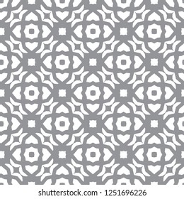 Seamless geometric ornamental vector pattern