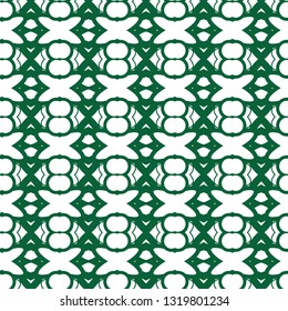 Seamless geometric ornamental vector pattern