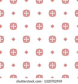 Seamless geometric ornamental vector pattern