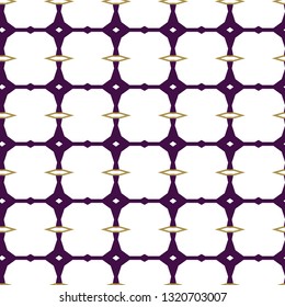 Seamless geometric ornamental vector pattern