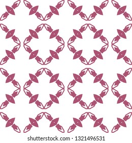 Seamless geometric ornamental vector pattern