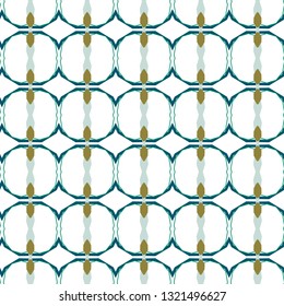 Seamless geometric ornamental vector pattern