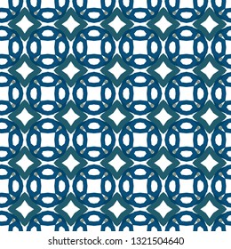 Seamless geometric ornamental vector pattern