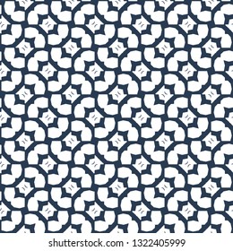 Seamless geometric ornamental vector pattern
