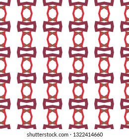 Seamless geometric ornamental vector pattern