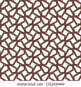 Seamless geometric ornamental vector pattern