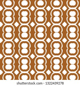 Seamless geometric ornamental vector pattern