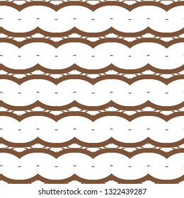 Seamless geometric ornamental vector pattern