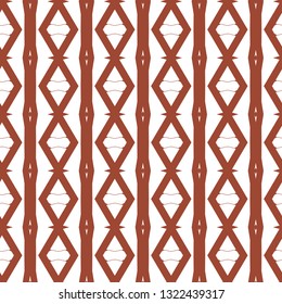 Seamless geometric ornamental vector pattern