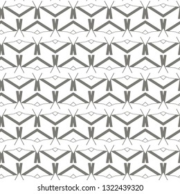 Seamless geometric ornamental vector pattern