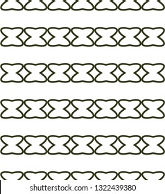Seamless geometric ornamental vector pattern