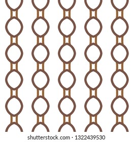 Seamless geometric ornamental vector pattern