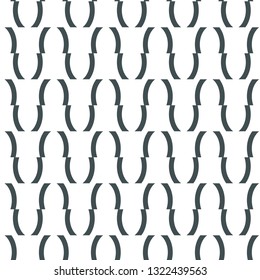 Seamless geometric ornamental vector pattern