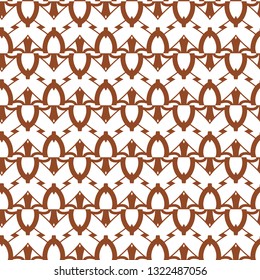 Seamless geometric ornamental vector pattern
