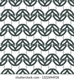 Seamless geometric ornamental vector pattern