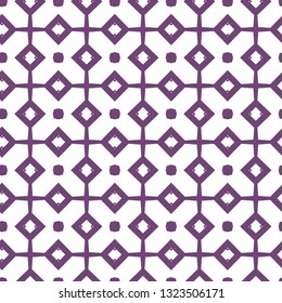 Seamless geometric ornamental vector pattern
