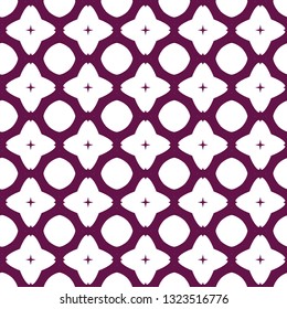 Seamless geometric ornamental vector pattern