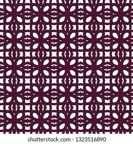Seamless geometric ornamental vector pattern