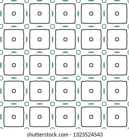 Seamless geometric ornamental vector pattern