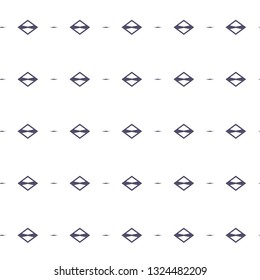 Seamless geometric ornamental vector pattern
