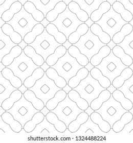 Seamless geometric ornamental vector pattern