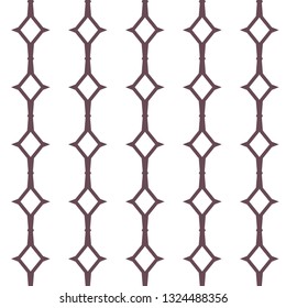 Seamless geometric ornamental vector pattern
