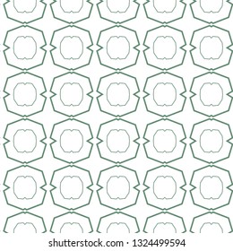 Seamless geometric ornamental vector pattern