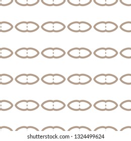 Seamless geometric ornamental vector pattern