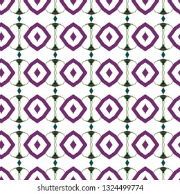 Seamless geometric ornamental vector pattern