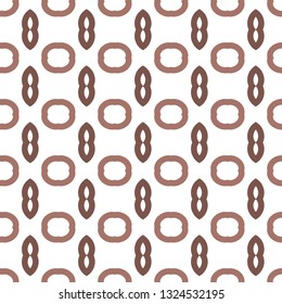 Seamless geometric ornamental vector pattern