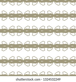 Seamless geometric ornamental vector pattern