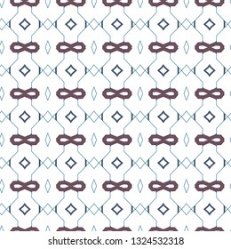 Seamless geometric ornamental vector pattern