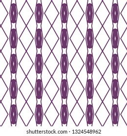 Seamless geometric ornamental vector pattern