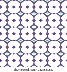 Seamless geometric ornamental vector pattern