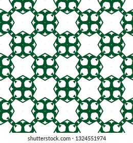 Seamless geometric ornamental vector pattern