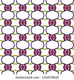 Seamless geometric ornamental vector pattern