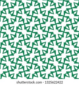 Seamless geometric ornamental vector pattern