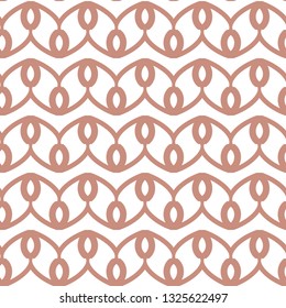 Seamless geometric ornamental vector pattern