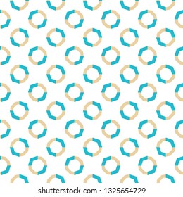 Seamless geometric ornamental vector pattern