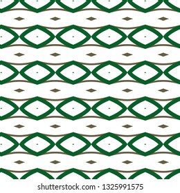 Seamless geometric ornamental vector pattern