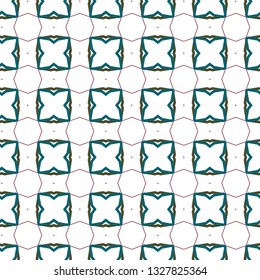 Seamless geometric ornamental vector pattern