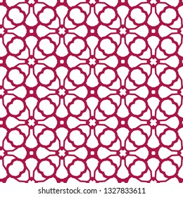 Seamless geometric ornamental vector pattern