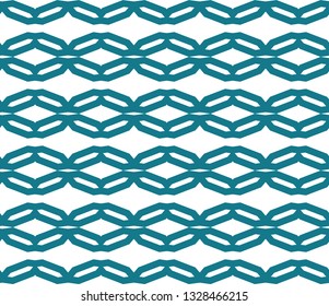 Seamless geometric ornamental vector pattern