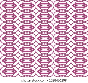 Seamless geometric ornamental vector pattern