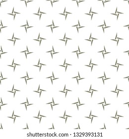 Seamless geometric ornamental vector pattern