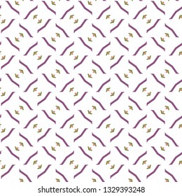Seamless geometric ornamental vector pattern