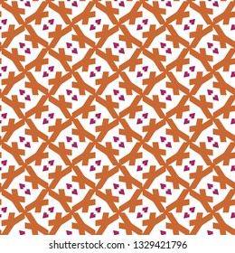 Seamless geometric ornamental vector pattern