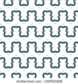 Seamless geometric ornamental vector pattern