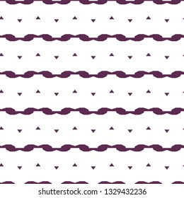 Seamless geometric ornamental vector pattern