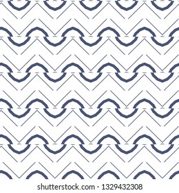 Seamless geometric ornamental vector pattern